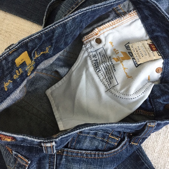 7 For All Mankind "A" Pocket Boot Cut Jeans - Picture 5 of 5